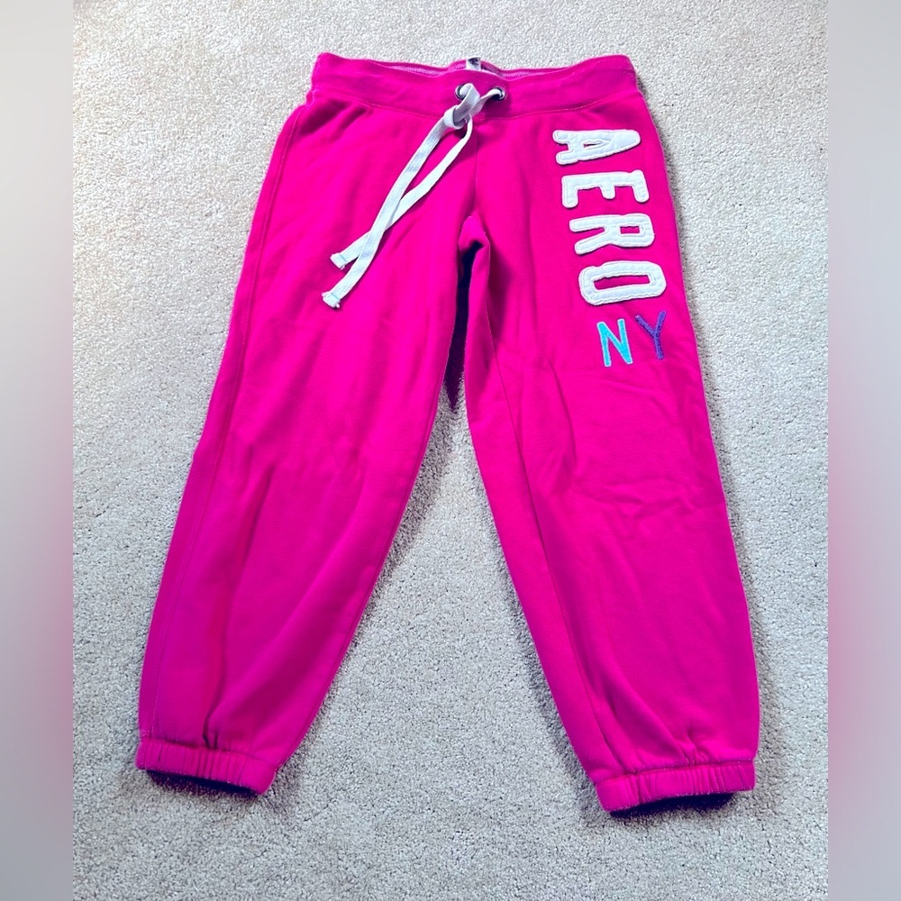 Aeropostale Y2K Hot Pink Joggers